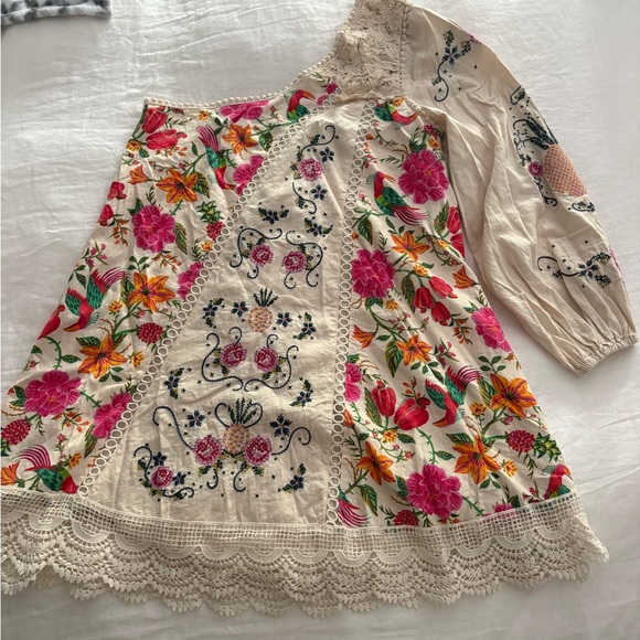 Farm Rio Toucans Garden One Shoulder size small - Picture 3 of 9